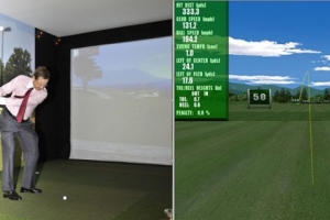 Animation golf simulateur - Soirée golf entreprise ou privées l EGF